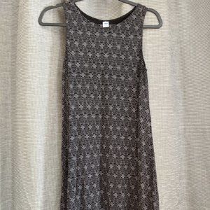 Black Patterned Dress